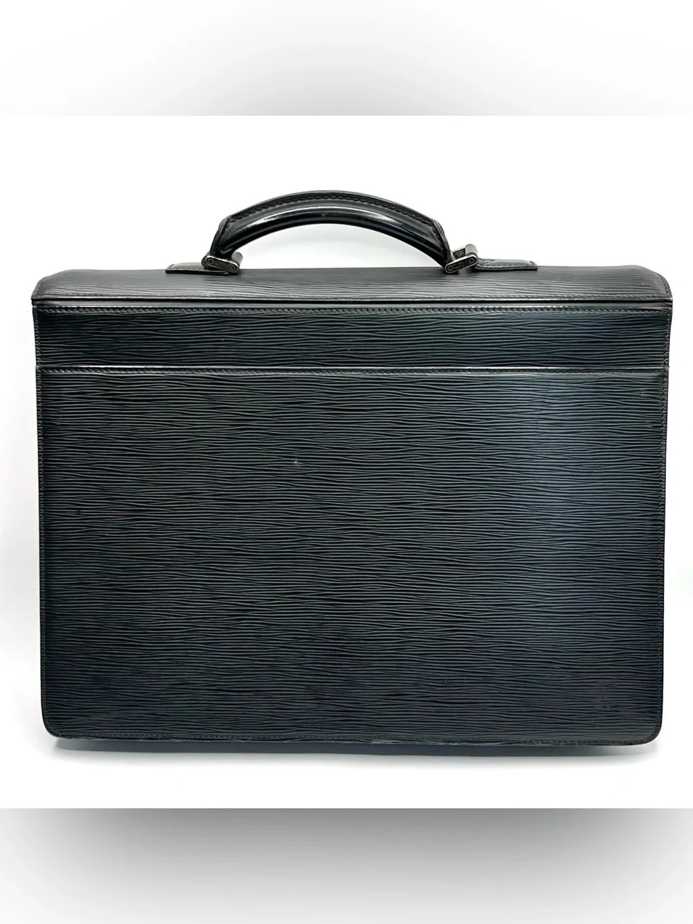 Louis Vuitton Robusto Briefcase in Black Epi Leather - Vintage
